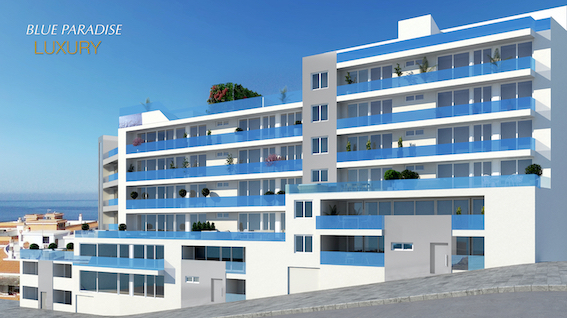 Fachada Blue Paradise